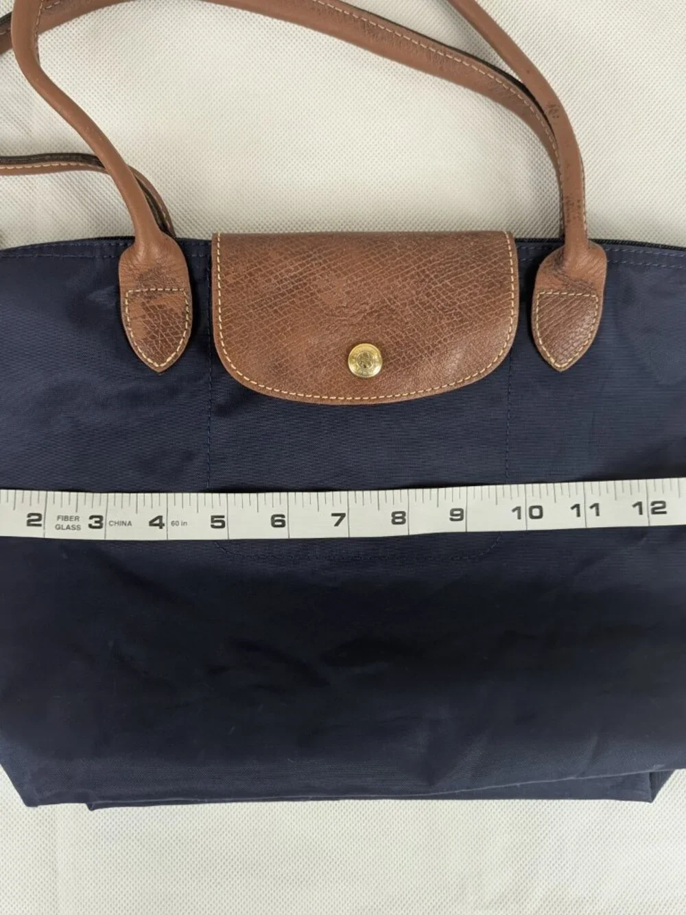 Longchamp Le Pliage Nylon Tote Bag Blue – Used Gently – Ships Fast – AUTHENTIC